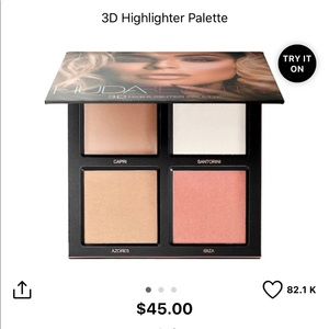 Huda Beauty 3D Highlighter Palette